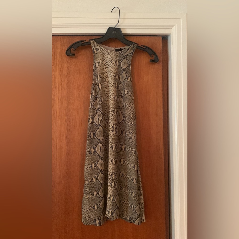 Snakeskin dress
